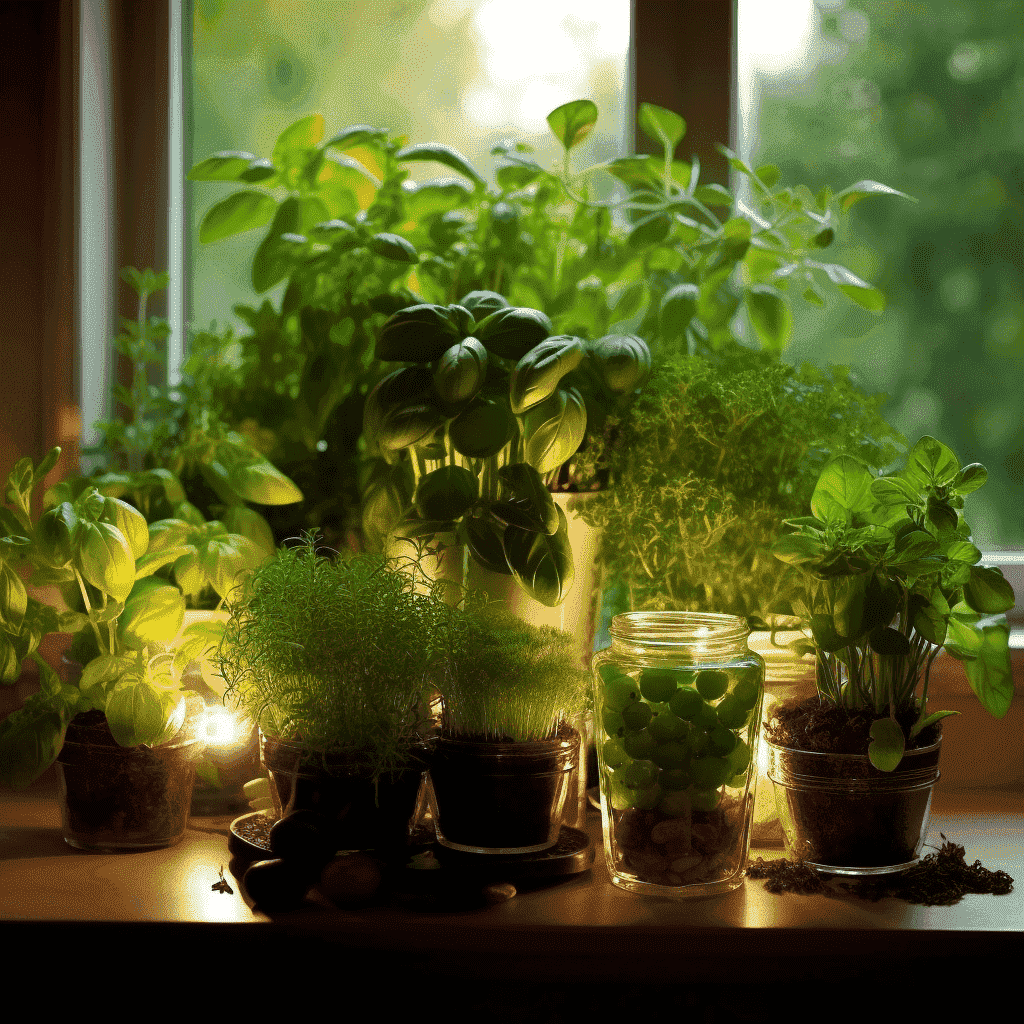 How to Grow Herbs Indoors Without Sunlight
